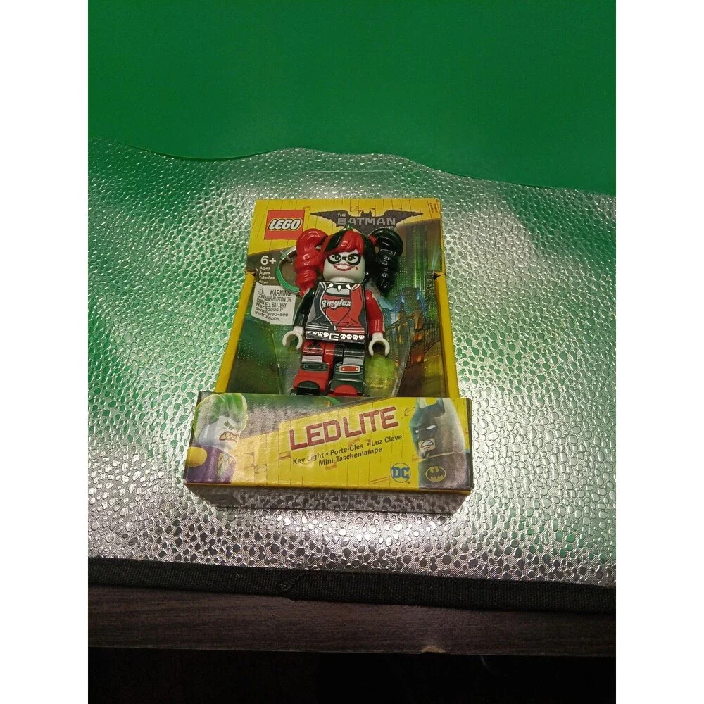 Lego Harley Quinn LED Light /Lite Keyring. New & Sealed